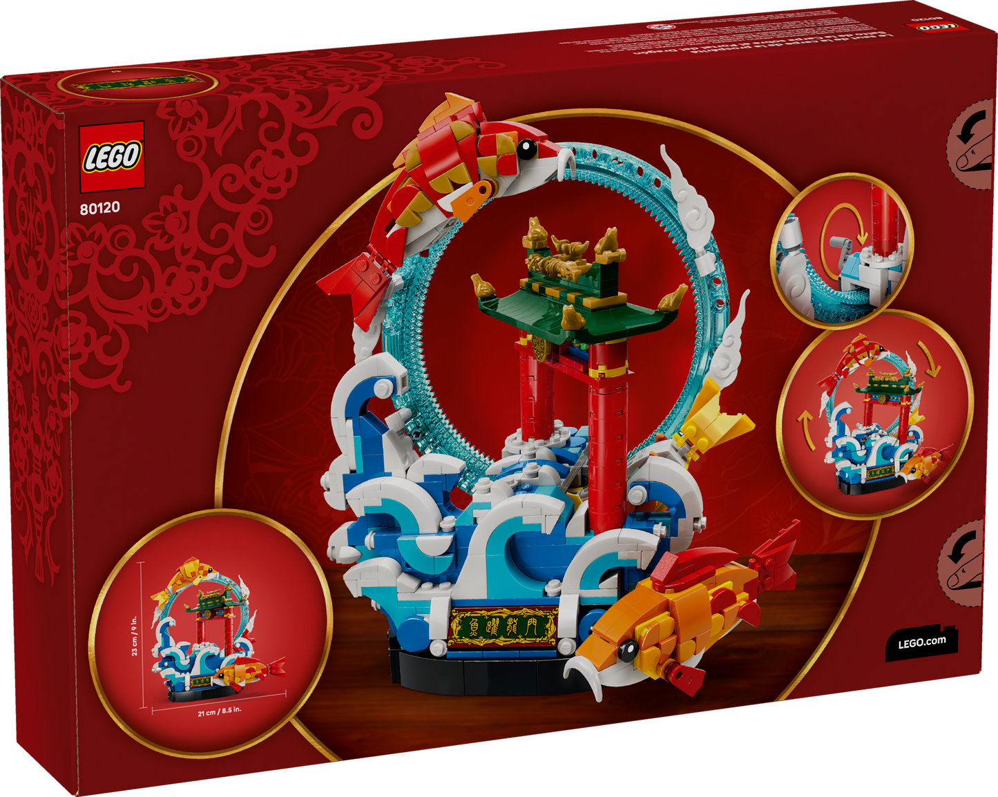 LEGO 80120 Prosperity Carp Leaping