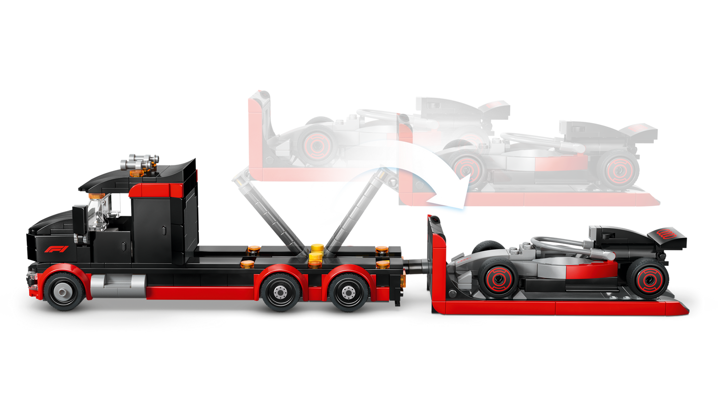 LEGO® 60493 City F1® Display Truck with Audi F1® Race Car
