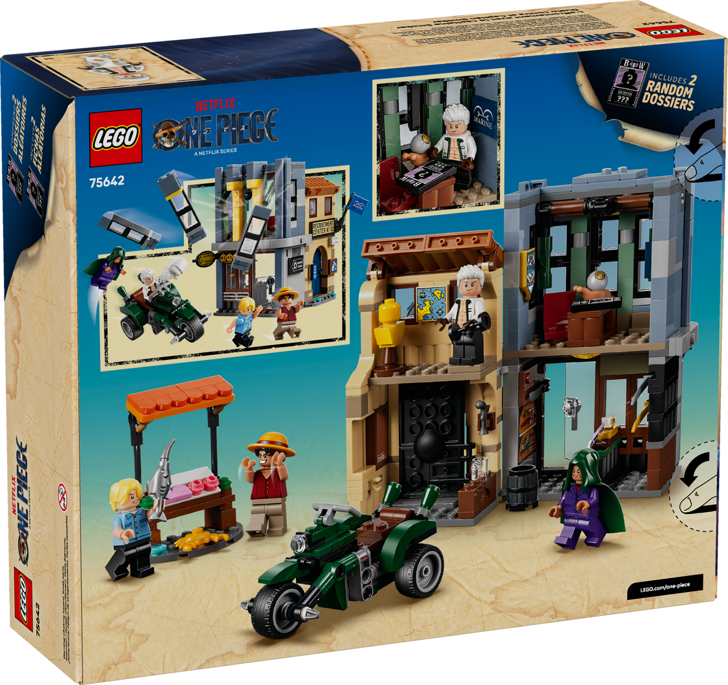 LEGO® 75642 One Piece Showdown with Captain Smoker