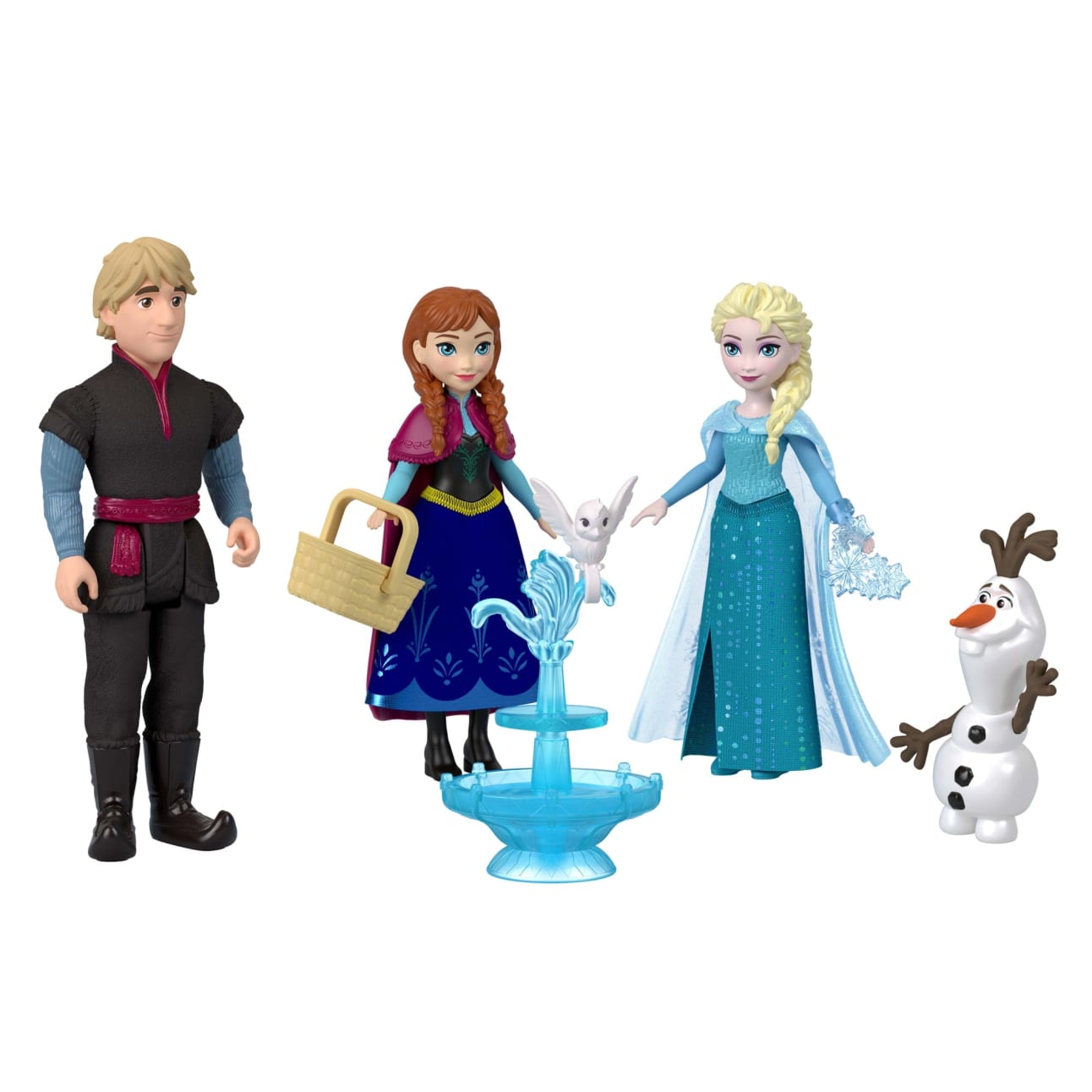 Mattel Disney Frozen Anna & Elsa Character Set – TimbukToys