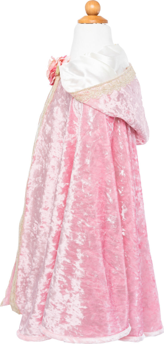 Deluxe Pink Princess Cape (Size 5-6)