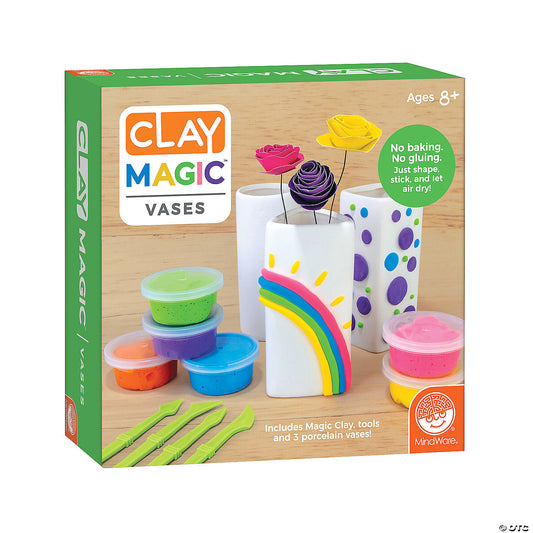 Mindware Clay Magic 14257289 Vases Craft Kit