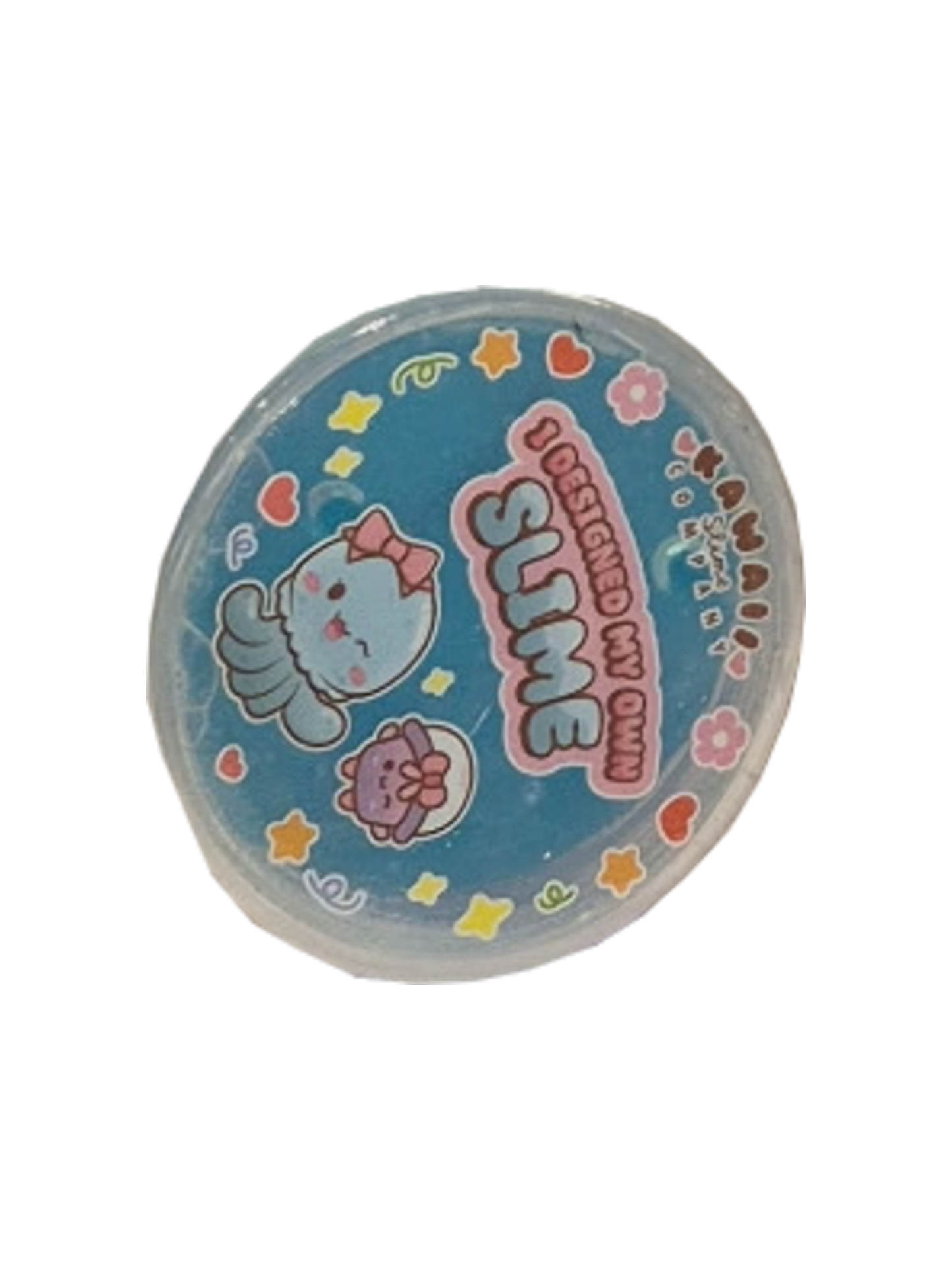 Kawaii Slime Clear Slime Blue