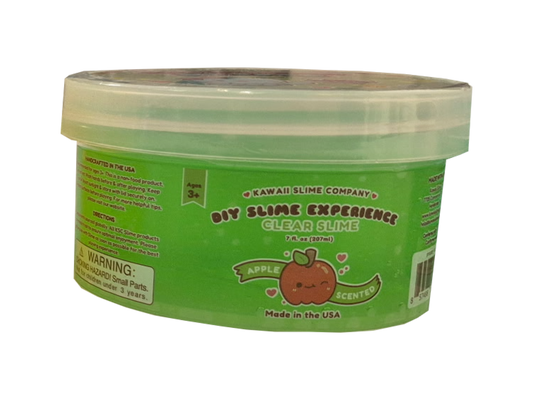 Kawaii Slime Clear Slime Lime