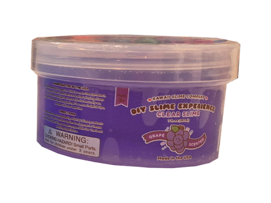 Kawaii Slime Clear Slime Purple