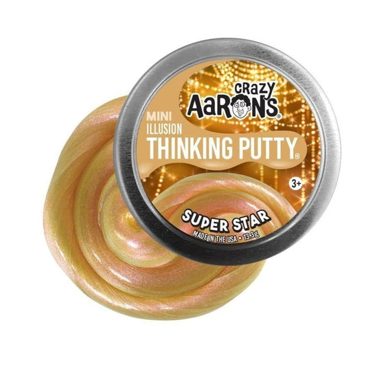 Thinking Putty Mini- Super Star 2" | SI003 | Crazy Aaron | Putty World