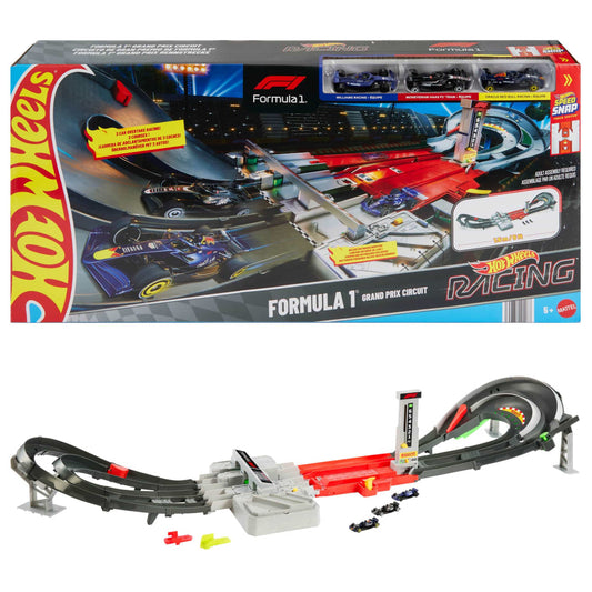 Mattel Hot Wheels Race Formula 1 Grand Prix Circuit Track Set