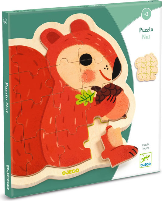 Puzzlo Nut Wooden Puzzle