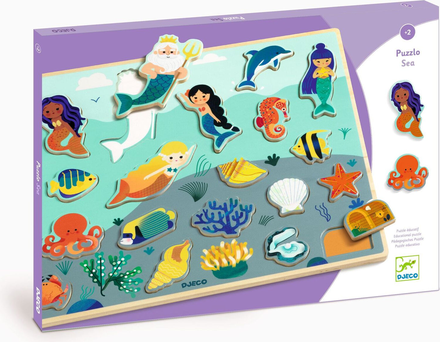 Puzzlo Sea Wooden Puzzle