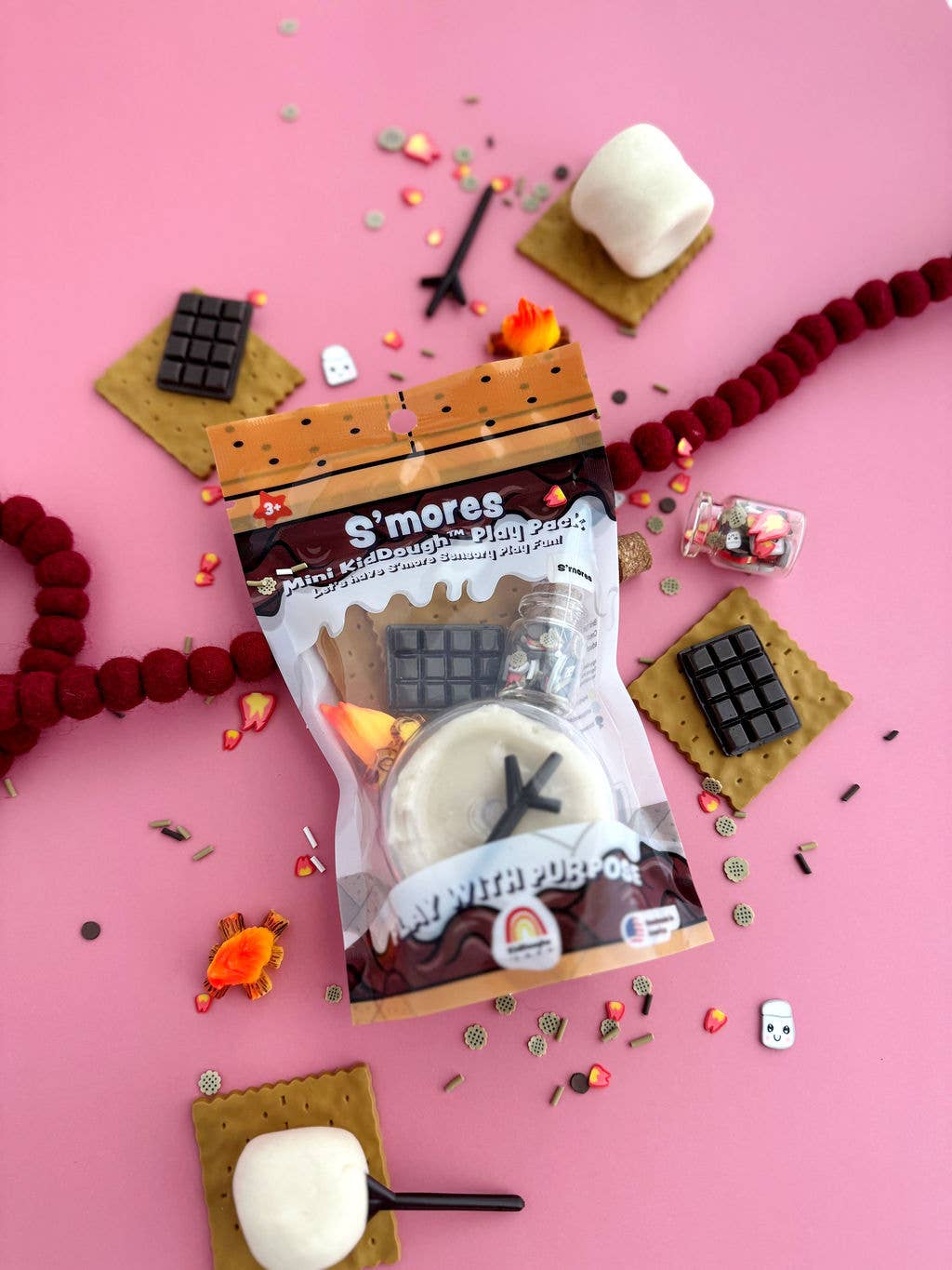 Earth Grown KidDough S'mores Mini
