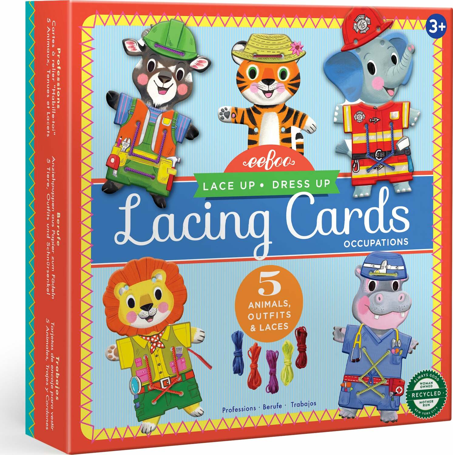 Occupations Dress Up (lacing cards)