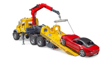 Bruder MACK Granite Recovery and Towing Truck with Light & Sound Module