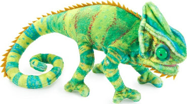 Mini Chameleon Finger Puppet