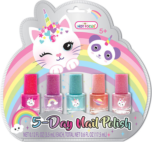 5 Day Nail Polish, Caticorn