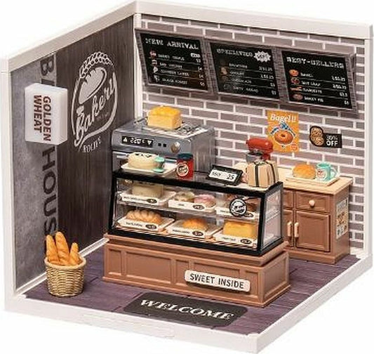 Rolife Super Creator Golden Wheat Bakery Plastic DIY