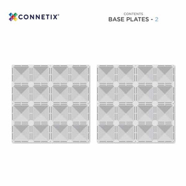 Connetix Clear Base Pack