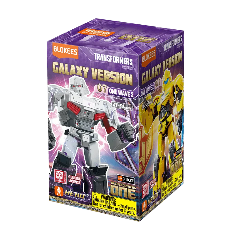 Blokees Figures Transformers Galaxy Version 07 One Wave 2