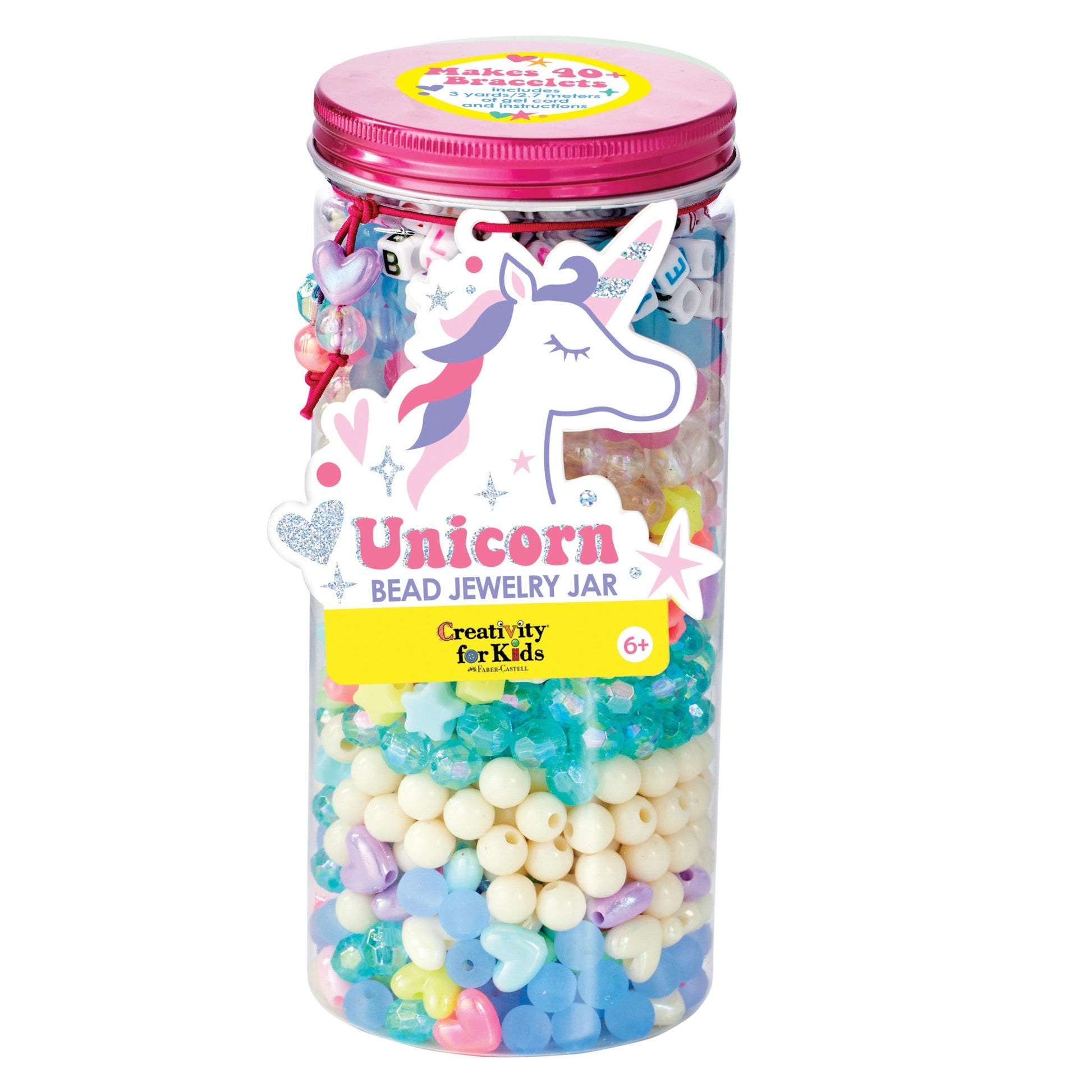 Bead Jewelry Jar Unicorn | 6476000 | creativity for kids