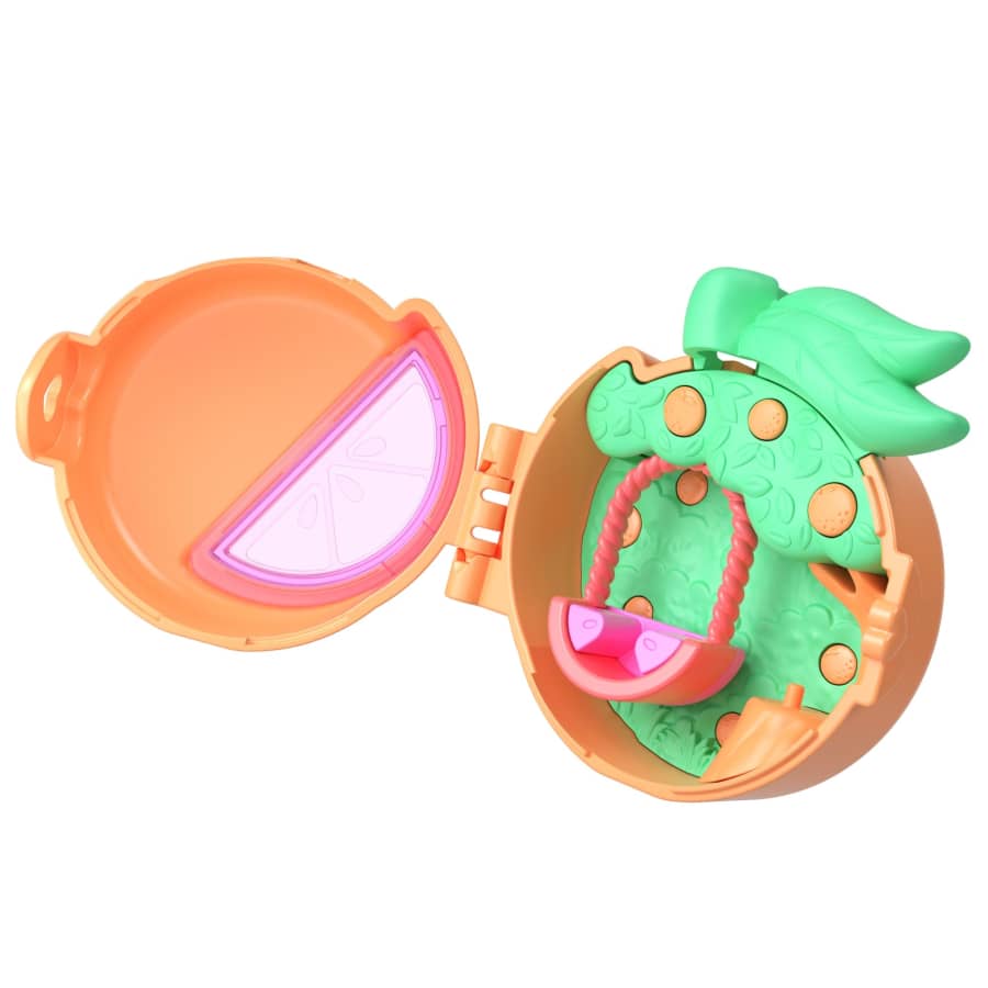 Mattel Polly Pocket fruit Friend Reveal (Random Assortment 1pc)