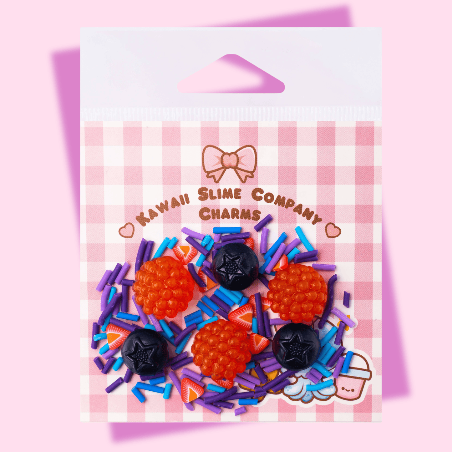 Kawaii Slime Toppers Berry Splash