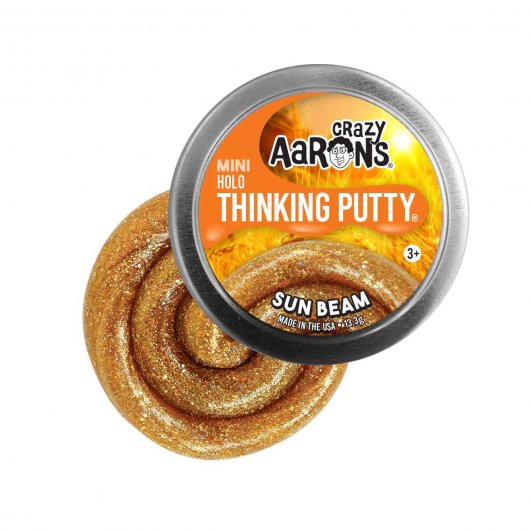 Thinking Putty Mini- Sun Beam 2" | SA003 | Crazy Aaron | Putty World