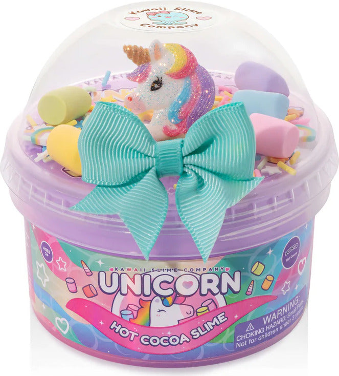 Unicorn Hot Cocoa Butter Slime