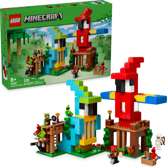 LEGO Minecraft: The Parrot Houses