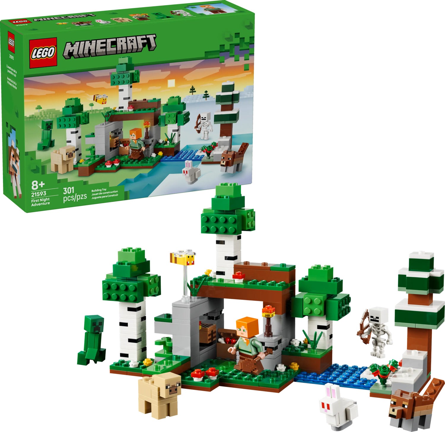 LEGO® 21593 Minecraft® First Night Adventure – TimbukToys