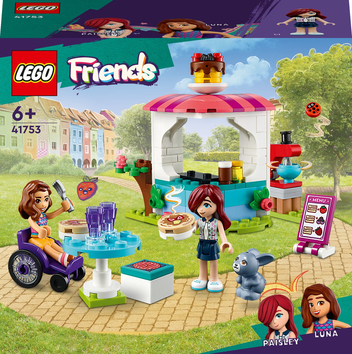 LEGO® Friends Pancake Shop Toy Cafe Set