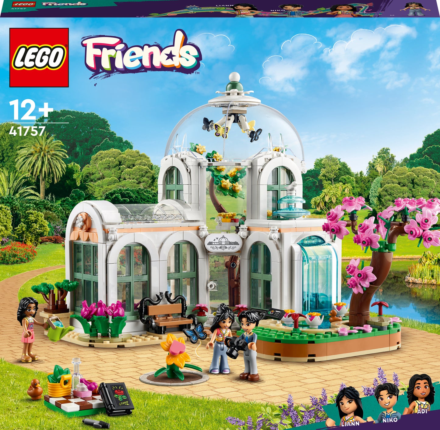 LEGO Friends Botanical Garden Set with Flowers