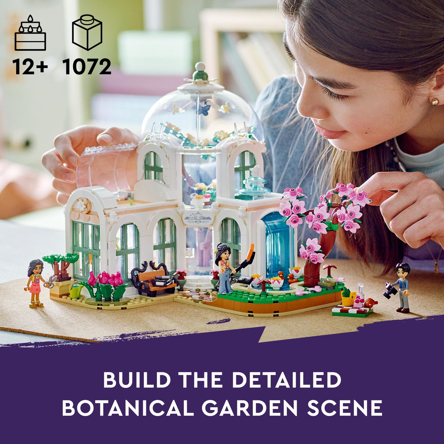 LEGO Friends Botanical Garden Set with Flowers