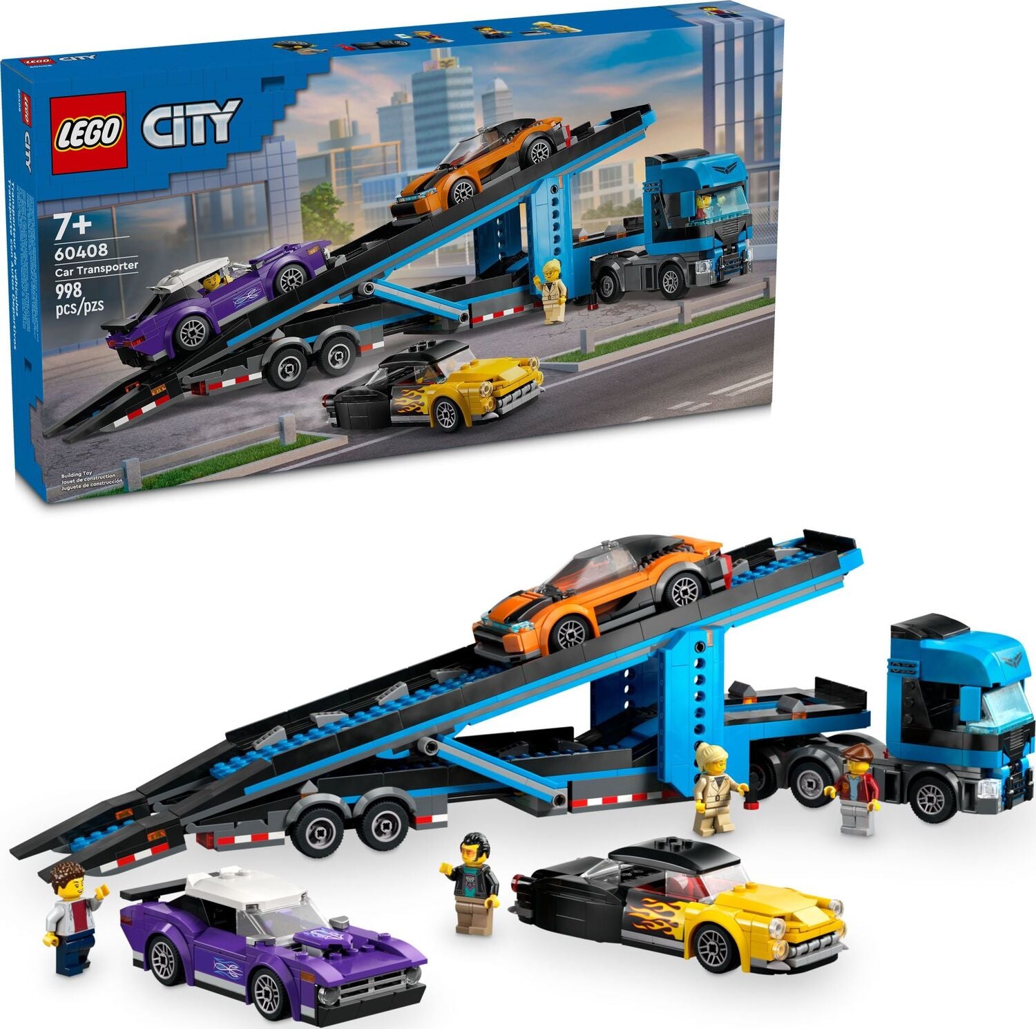 LEGO® City Big Vehicles: Car Transporter Truck with Sports Cars