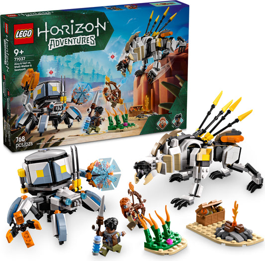 LEGO Horizon: Aloy & Varl vs. Shell-Walker & Sawtooth