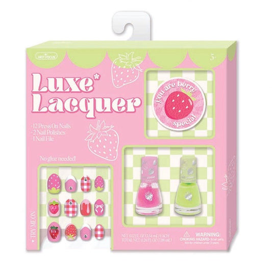 Hot Focus Luxe Lacquer Strawberry