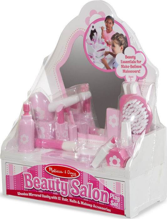 Wooden Beauty Salon Play Set