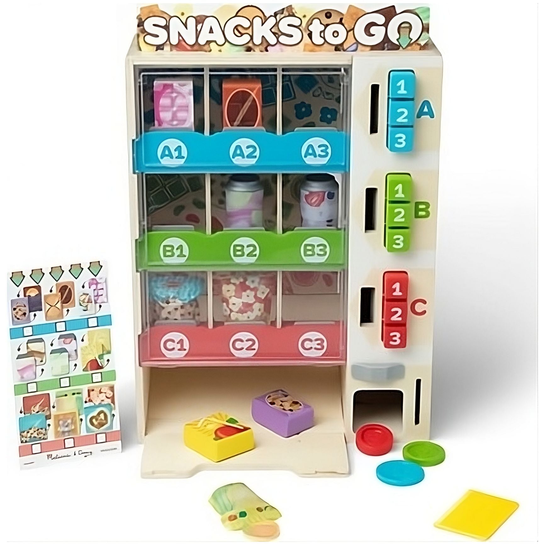 monsters inc toy vending machine Melissa & Doug Sort, Stock, Select Wooden Vending Machine Play Set