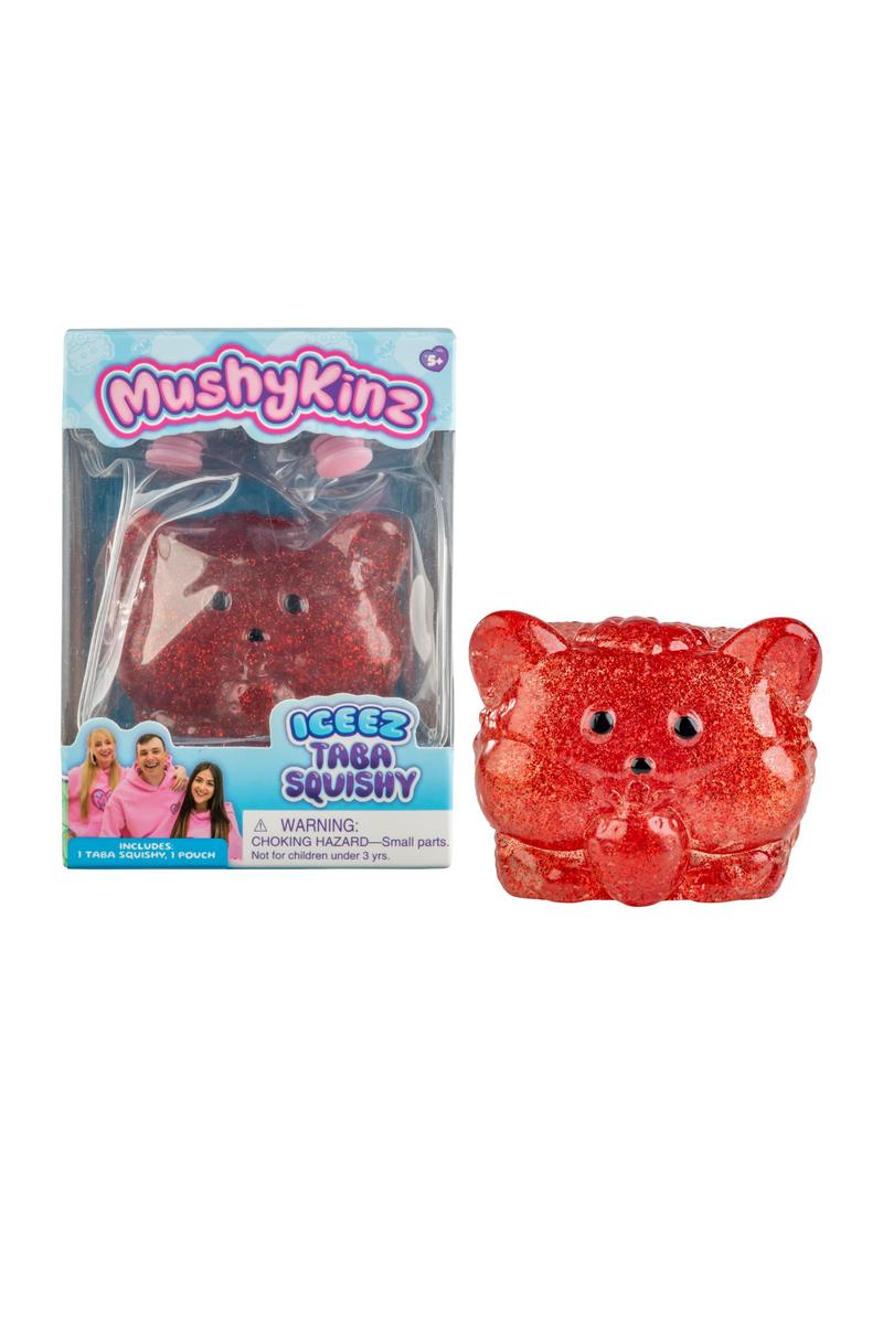 License 2 Play MushyKinz ICEEZ Clear Collectible Squishy (Random Color Assortment 1pc)