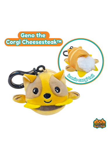 License 2 Play Sandoichis Mini Plush Clip On Blind Bag 1Pc