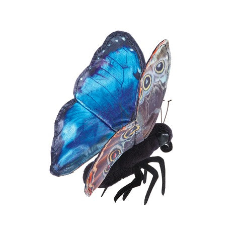 Folkmanis Stage Puppet 3215 Blue Morpho Butterfly