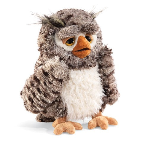 Folkmanis Stage Puppet 3227 Wise Owl – TimbukToys