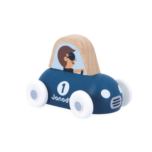 Jura Toys J05943 Mountain Valley Wooden Sports Car Cross Roads