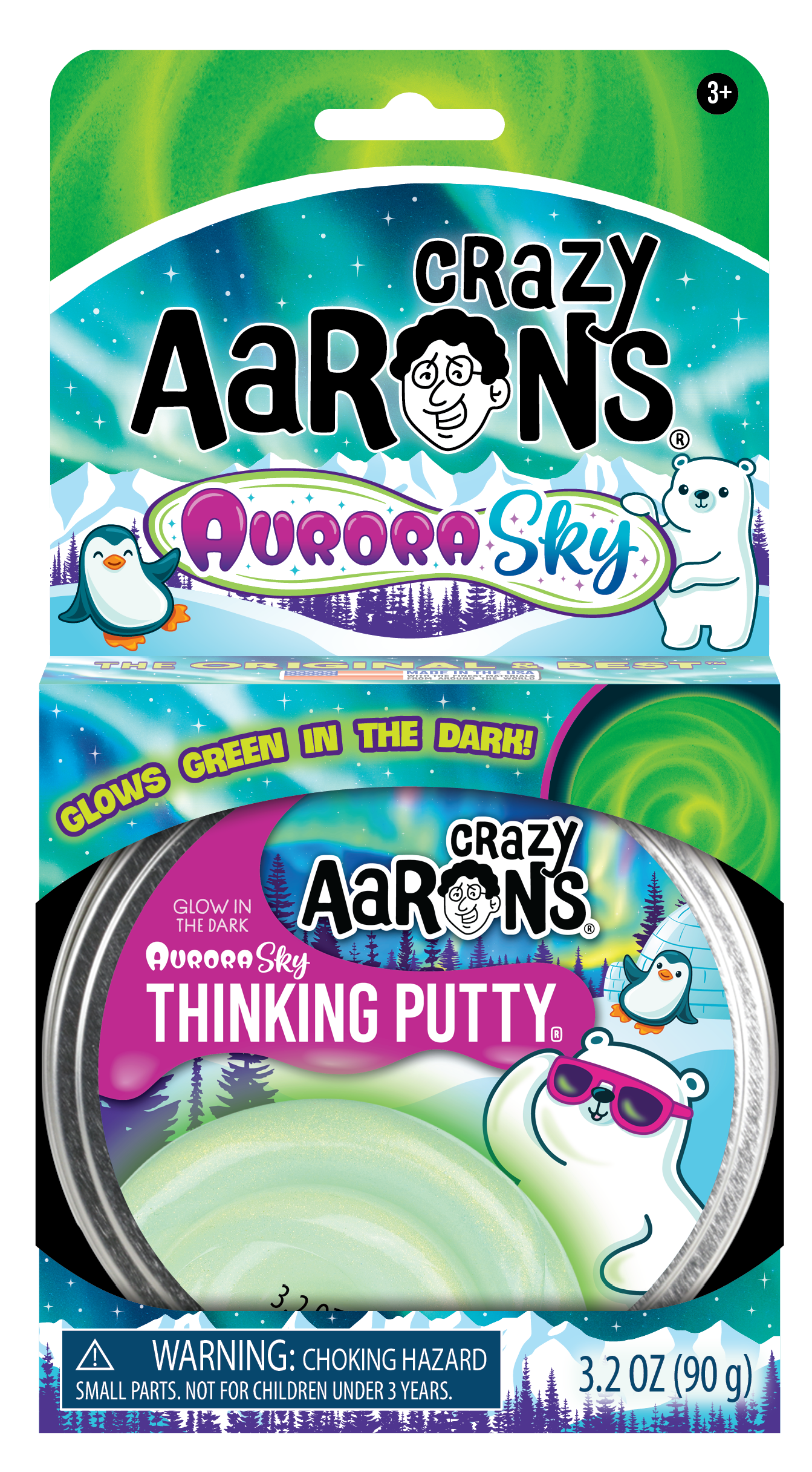 Crazy Aarons Putty World Aurora Sky