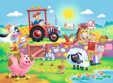 MFP Fun on the Farm 16pc Floor Puzzle