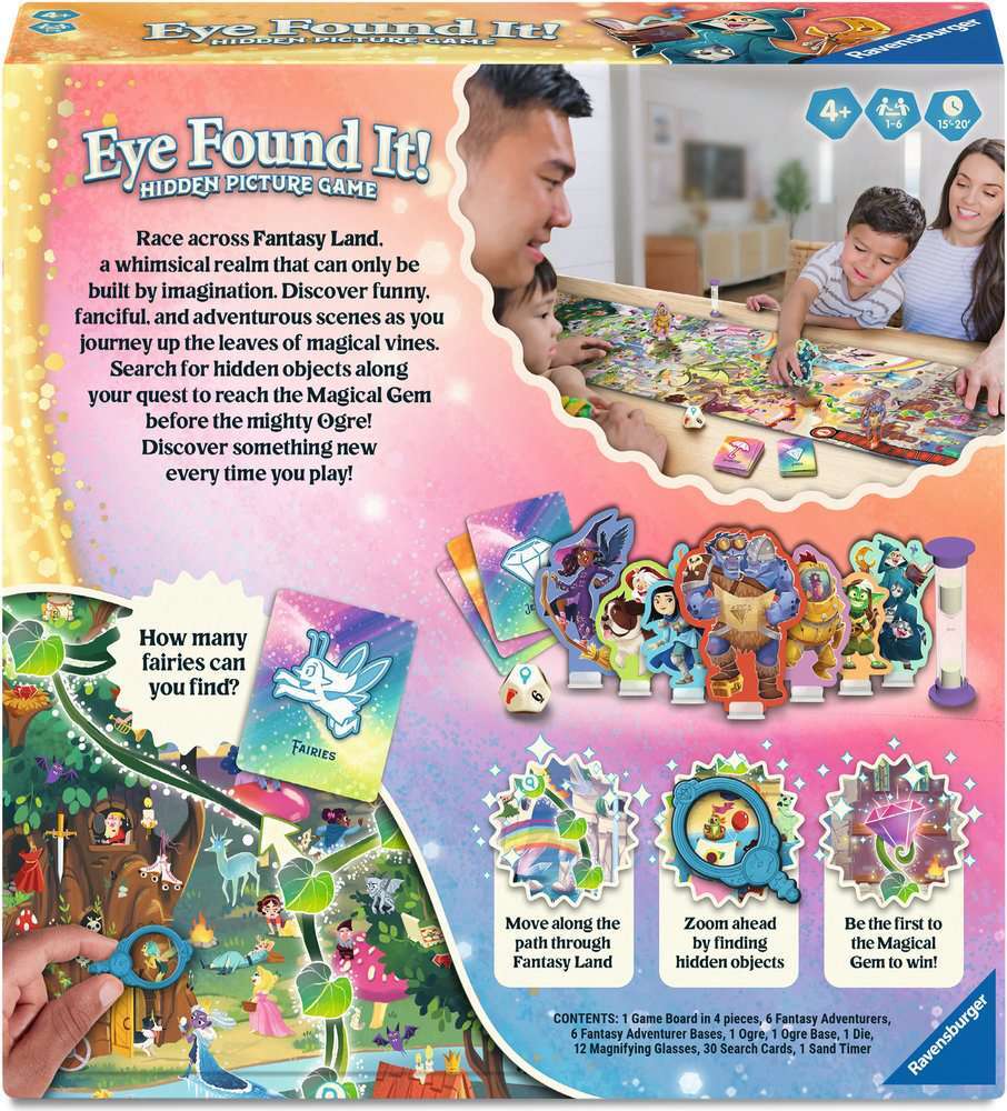 Eye Found It! Fantasy Board Game