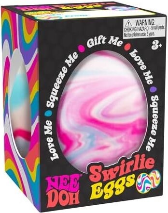 NeeDoh Swirlie Egg (assorted)