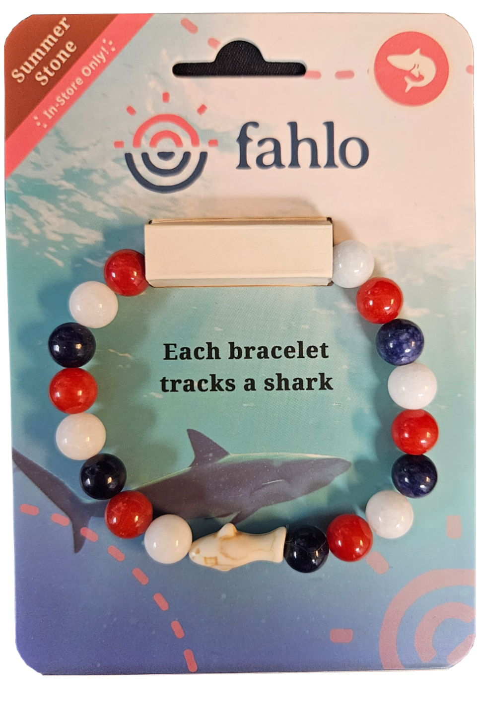 Fahlo Shark Bracelet Summer Stone