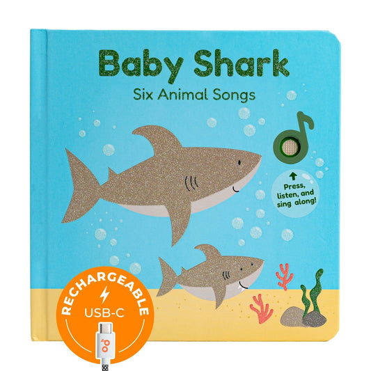 Cali's Books SBK-EN-SRK-4 Baby Shark Nursery Rhymes