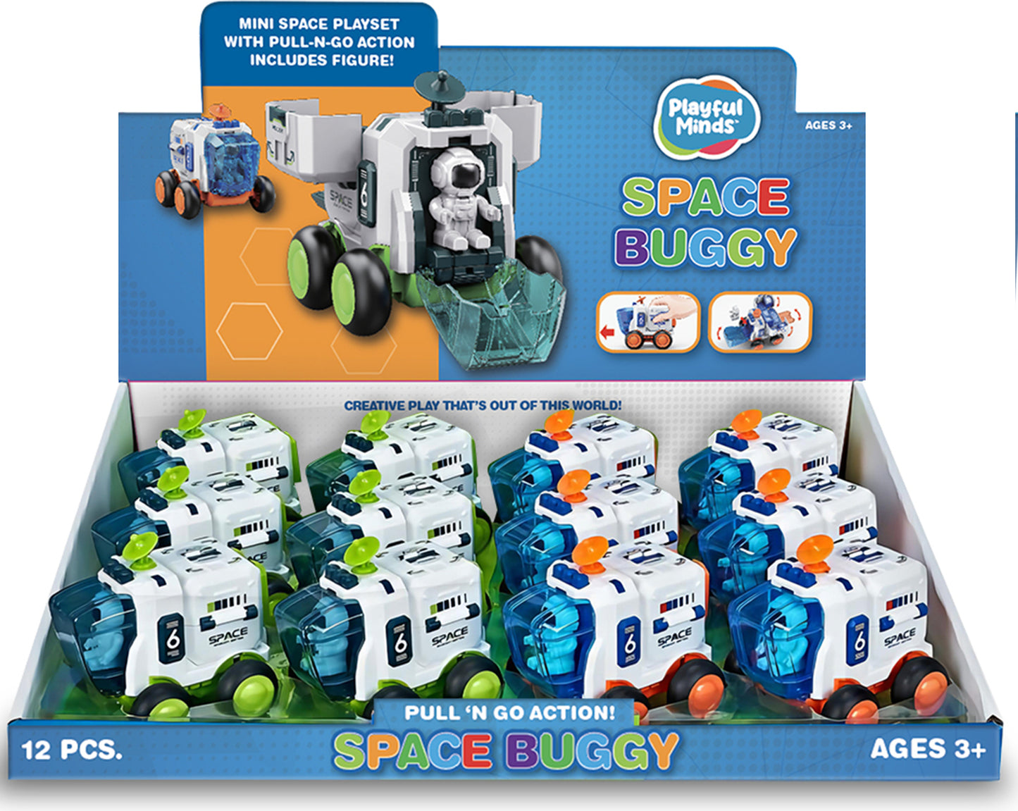 Space Rover Friction Vehicle (assortment)