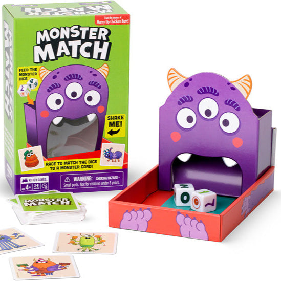 little monsters game Exploding Kittens Monster Match Card Game