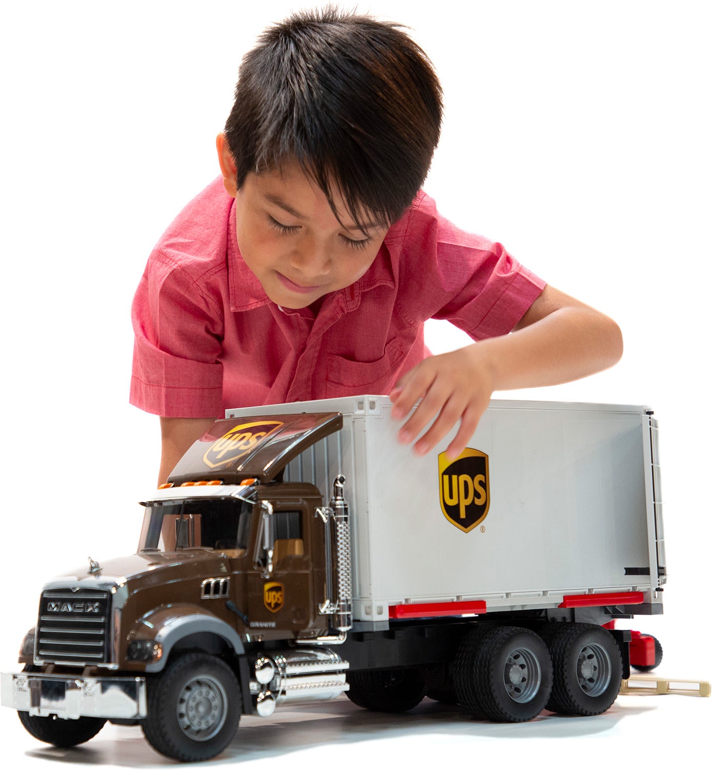 Bruder MACK Granite UPS Logistics Truck – TimbukToys